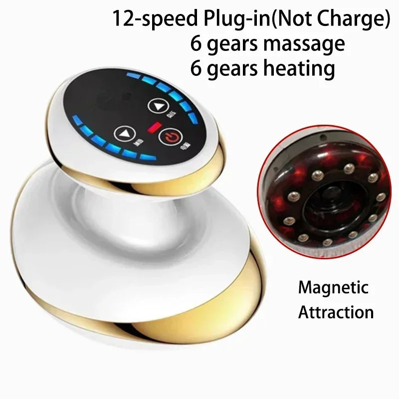 ThermaSculpt Electric Cupping & Guasha Massager – Premium | by Bellezavoll – Available at Bellezavoll