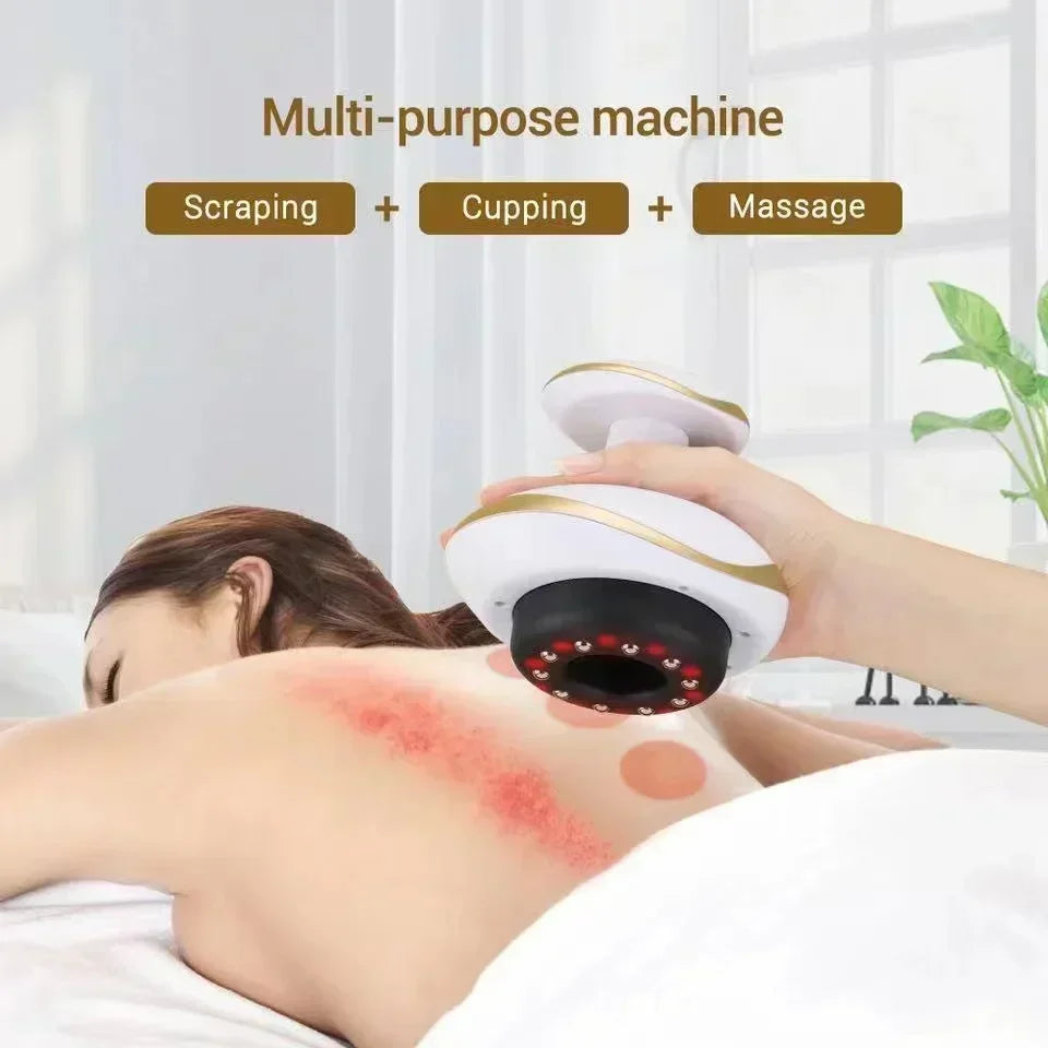 ThermaSculpt Electric Cupping & Guasha Massager – Rechargeable | by Bellezavoll – Available at Bellezavoll
