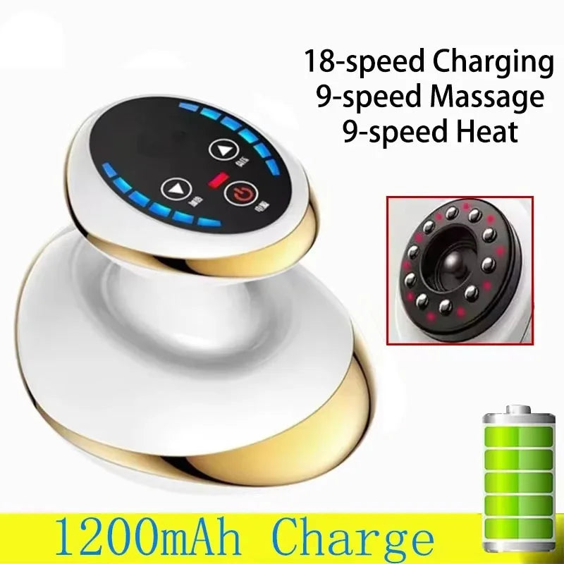 ThermaSculpt Electric Cupping & Guasha Massager – Rechargeable | by Bellezavoll – Available at Bellezavoll
